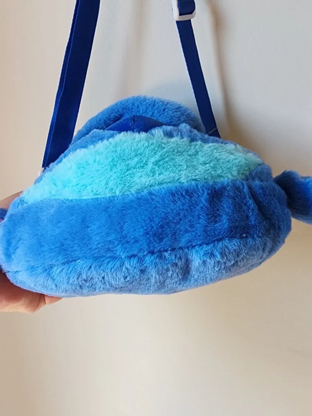 Stitch Plush Crossbody Bag, Adjustable Strap
